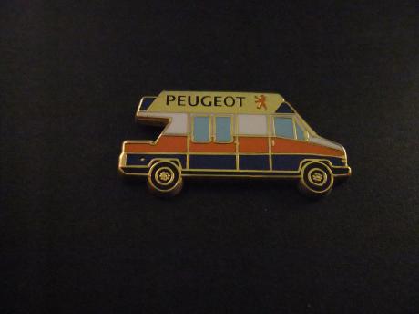 Peugeot J7 voorwielaangedreven bestelwagen ( speciaal gebouwd voor Tour de France en reed mee in de publiciteits caravaan voor iedere etappe